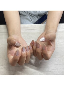 ピンクマグ×ミラーフレンチ◎