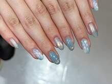 ワンアンドオンリー(One&Only)/ガラスマグ×シェルネイル