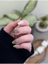 ジョワ(joie)/ブラウンニュアンスネイル 