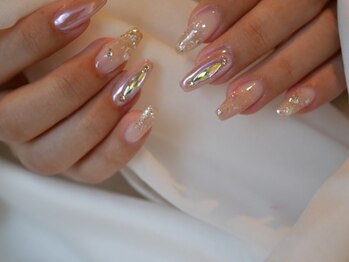 ケリー(kelly)の写真/【長さ出しOK・パラジェル導入店】トレンドの韓国ネイル・ワンホンネイルや綺麗めオフィスネイルが得意◇