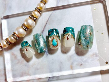 ネイルサロン ビューティーマジック 川口店の写真/短い爪でフォームが付けられないと断られてきた方も応相談◎的確&高技術で憧れ美しい指先にします!満足度◎