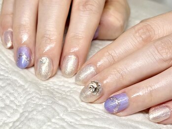 モーヴネイル(mauve.nail)/定額アートA＋RARPH
