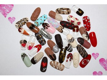 ネイルサロン ユーア(Yu a)/バレンタインアート★