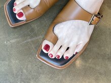 アメリアンドカシェット(Amelie&Cachette)/フットネイルワンカラー