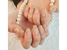 ローラネイル(Roller nail)/ジェルフレンチコース¥8500