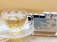 お茶を飲みながら、施術後にお身体の状態をお伝えします◎