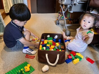 子育てママの整体サロン/施術中のお子様の様子