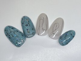 ニュアンス　クリアネイル