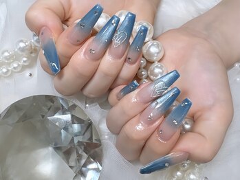 リンネイル 新大久保店(Rin Nail)/#待ち込みデザインOK　#付け放題
