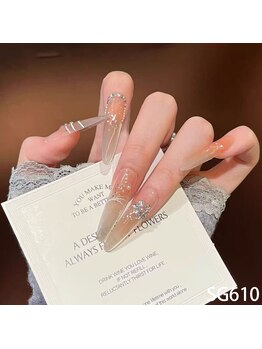 AI Nail BOX/上品ロングネイル