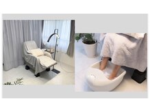 エム 平岸(M)の雰囲気（【くつろぎ空間】半個室2部屋・フットバスで癒しの時間に♪）