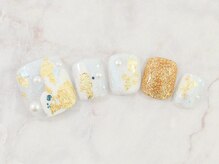 ネイルプラザ 河原町OPA店(NAIL PLAZA)/フットネイル☆塗りかけネイル