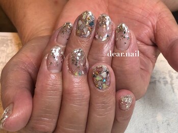 ディアネイル(dear.nail)/大人シェルネイル☆