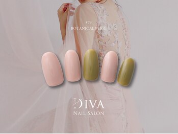 ネイルサロン ディーバ 奈良香芝店(Diva)/One color plus(2colors)