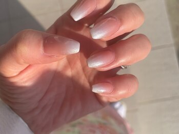 サロンドフォーエイチ(salon de 4H)/着物に合わせた上品白グラデ☆