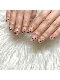 ハートネイル　8000yen