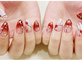 振袖ネイル