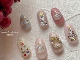 クリスマスネイル