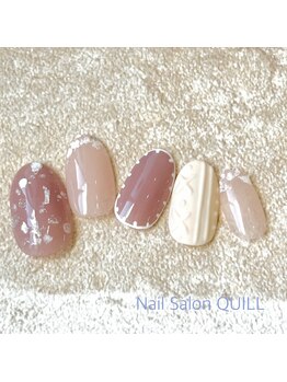 ネイルサロン クイル(QUILL)/1月ホワイト(2)