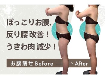 リリーシャ 赤坂(LILISHA)/お腹ぽっこり解消!姿勢改善◎