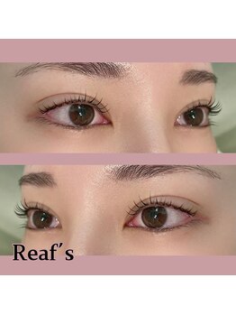 エステルーム リーフズ 大和店/デザインまつげパーマ/束感