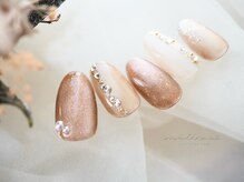 ミルクネイル(MILK NAIL)/ビジューブラウン〈新規7500円〉