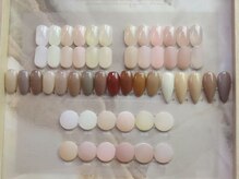 アヤカネイル(絢佳nail)/カラーチャート