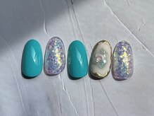 ビジュー ネイル(Bijoux)/天然石ネイル 相模原　橋本