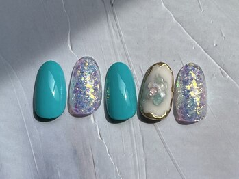 ビジュー ネイル(Bijoux)/天然石ネイル 相模原　橋本