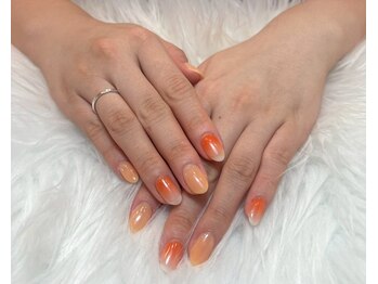 リブヴァラ(Lib Valla)/オレンジネット/ワンカラー