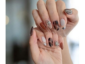 ネイルズ バックフロウ(Nails Back Flow)/お客様ネイル