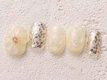 アイネイルズ 渋谷店(I nails)/うるうるぷっくりフラワー