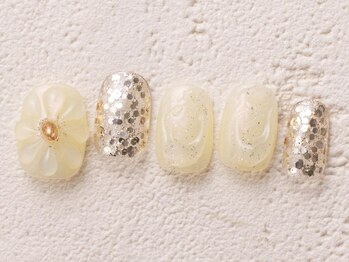 アイネイルズ 渋谷店(I nails)/うるうるぷっくりフラワー