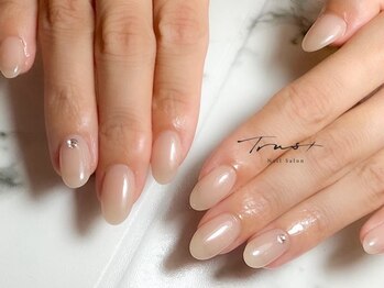 トラストネイル 垂水(TRUST NAIL)/ナチュラルカラー