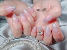 アルスネイル(Ars nail)/キラキラグラデーションネイル