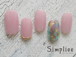 ヌーディー　シアーカラー