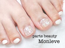 パーツビューティ モンレーブ(partsbeauty Monleve)/フットジェル　アート2本