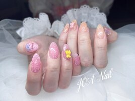 クマ★フラッシュネイル★シール