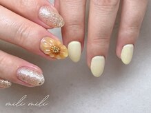 ミリ ミリ(mili mili)/ひまわりネイル