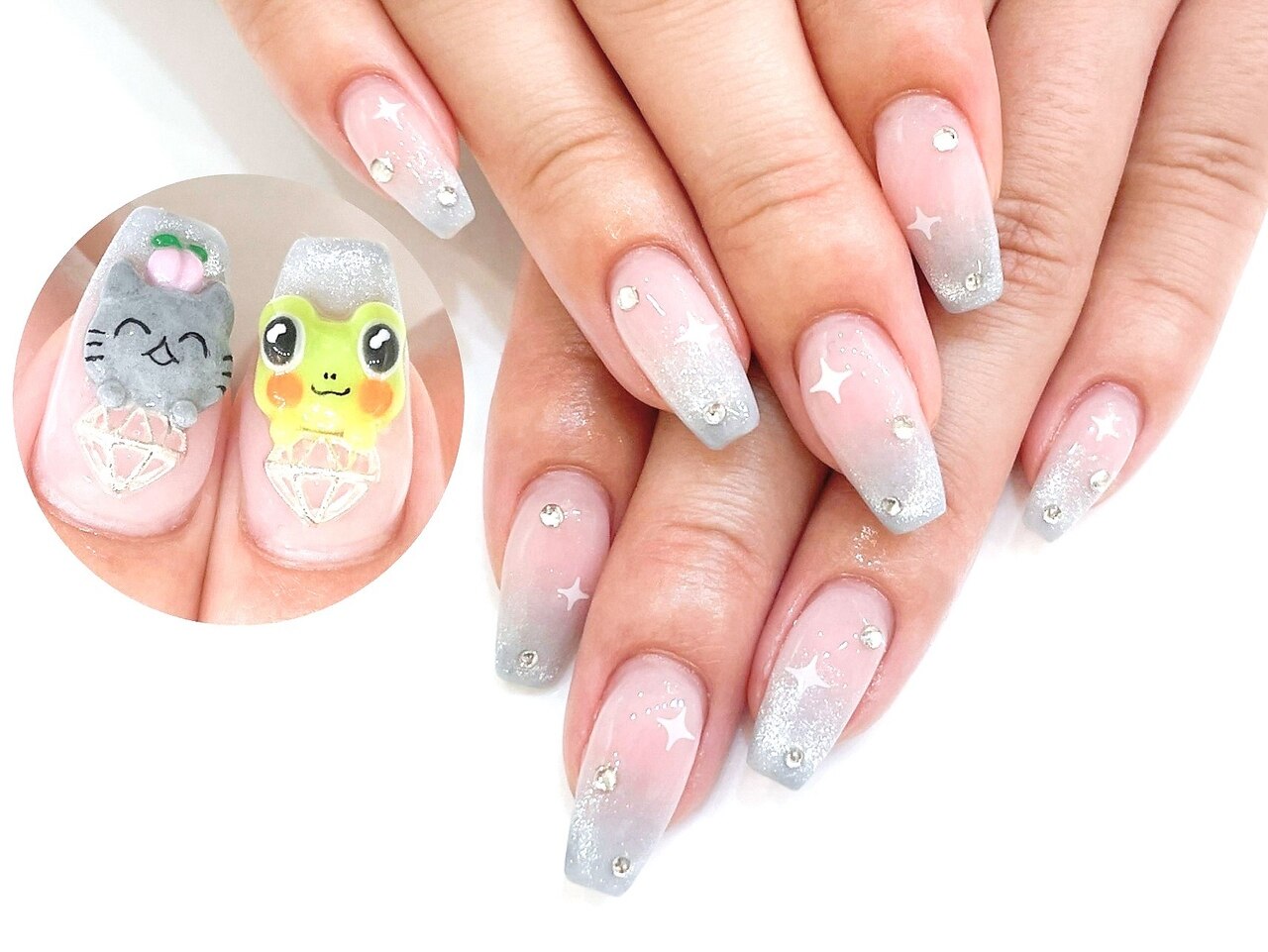 ネイルンページ 111 ストーンドット | 麻布十番オリエンタルネイル