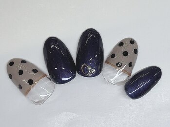 アルセア 上野御徒町店(Alcea)/ドット フレンチネイル