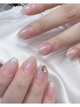 ビジューネイルズ 西川口店(bijou nails)/ラメグラデーション
