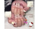 韓国バレンタインネイル