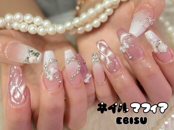ネイルマフィア 恵比寿(NAIL MAFIA)の写真/技術＆施術の早さに自信あり!豊富なデザインから選べる!持込みデザインも大歓迎♪イベント/ブライダルも◎