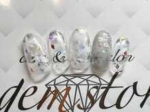 ジェムストーン(gemstone)/winter&ChristmasアートCコース