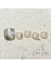 ネイルサロンクリアヴィラ(nail salon clear villa)/フットデザインチョイス☆¥9350