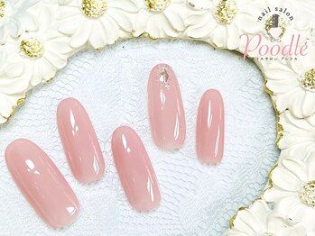 プードル(Poodle)/シンプルデザイン