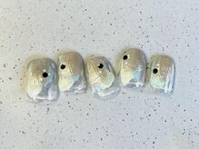 アイネイルズ 池袋店(I-nails)/インクホロドットネイル