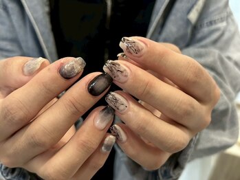 リット バイ セブンルックス 大宮東口店(Lit by 7LOOKS)/90分アート/8000/持ち込み