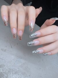ラメグラデーション